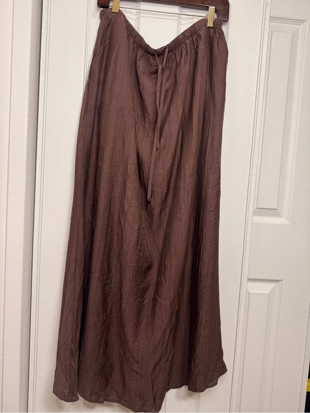 Petal & Pup Chocolate Brown Maxi Skirt